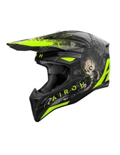 Casco Airoh Wraap Darkness Matt Negro