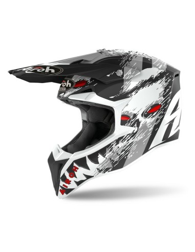 Casco Airoh Wraap Demon Gris