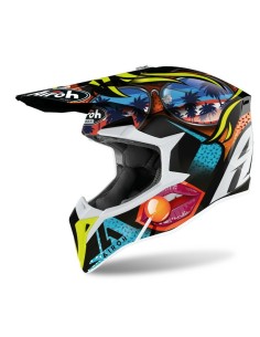Casco Airoh Wraap Lollipop Multicolor