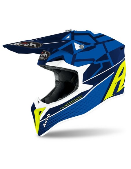 Casco Airoh Wraap Mood Azul Brillante