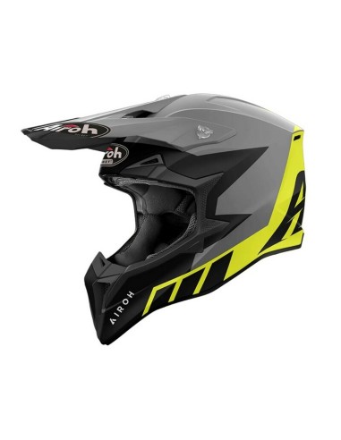 Casco Airoh Wraap Reloaded Gloss Amarillo