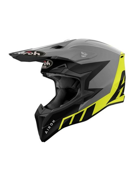 Casco Airoh Wraap Reloaded Gloss Amarillo