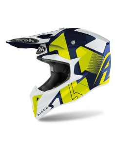 Casco Airoh Wraap Raze Azul