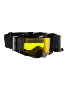 Gafas Leatt Velocity 6.5 Roll-Off Negro/Gris/Amarillo