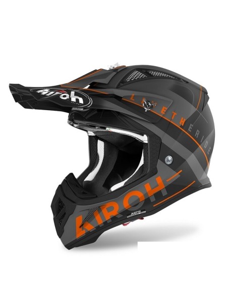 Casco Airoh Aviator ACE Amaze Naranja
