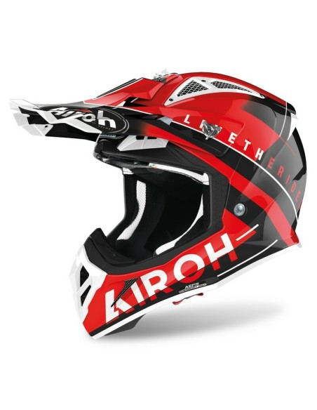 Casco Airoh Aviator ACE Amaze Rojo