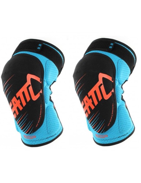 Rodilleras Leatt 3DF 5.0 Azul/Naranja Azul/Naranja