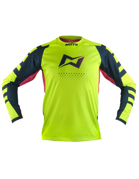 Jersey Mots X-Rider Amarillo Fluo