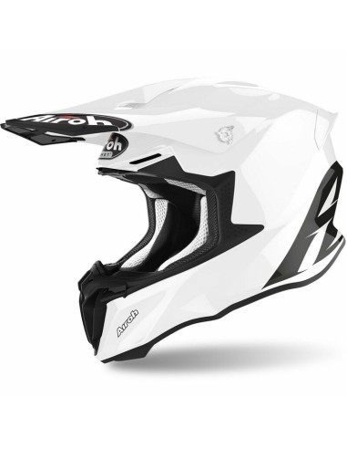 Casco Airoh Twist 2.0 Color Blanco Brillo