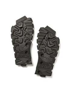 Pareja de Suelas Bota Sidi Enduro Click SRS Negro