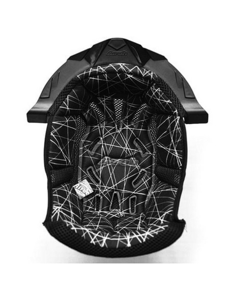 Recambio Cufia Airoh Twist 2.0 Graphic Negro
