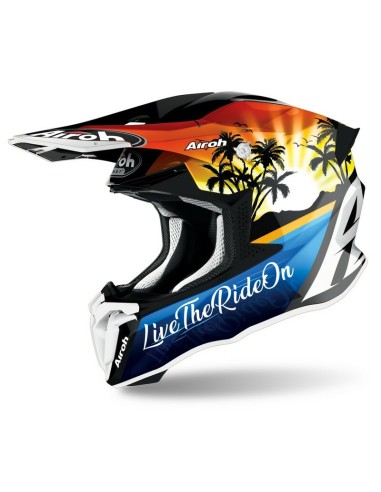 Casco Airoh Twist 2.0 Lazyboy Brillante