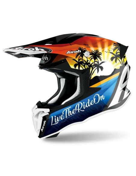 Casco Airoh Twist 2.0 Lazyboy Brillante