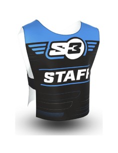 Peto para Eventos S3 x10 Dorsal Staff