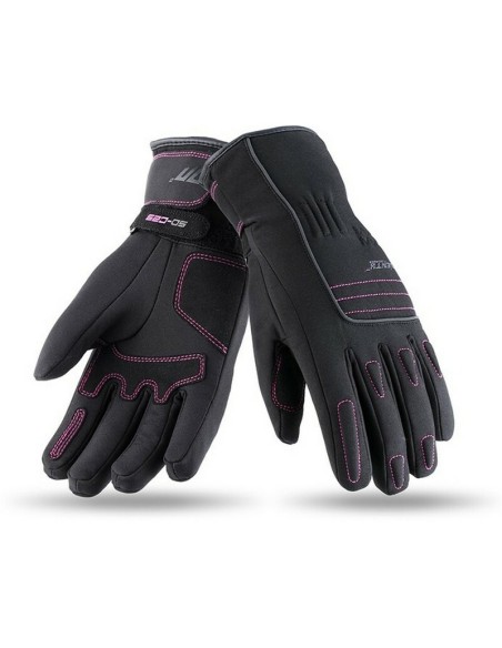 Guantes Mujer Seventy Degrees SD-C29 Negro/Rosa