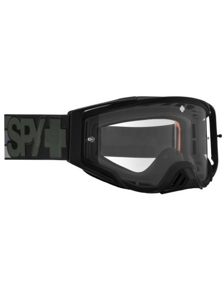 Gafas Spy Foundation Speedway Matte Transparente HD Negro/Gris