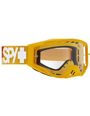 Gafas Spy Foundation Speedway Matte Transparente HD Oro
