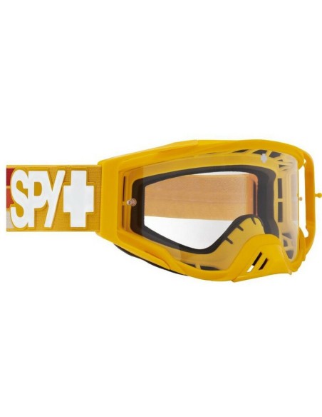 Gafas Spy Foundation Speedway Matte Transparente HD Oro
