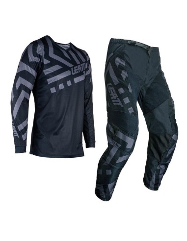 Kit Jersey y Pantalón Leatt Moto 3.5 Negro