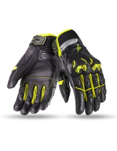 Guantes Seventy Degrees SD-N32 Negro/Amarillo Fluor