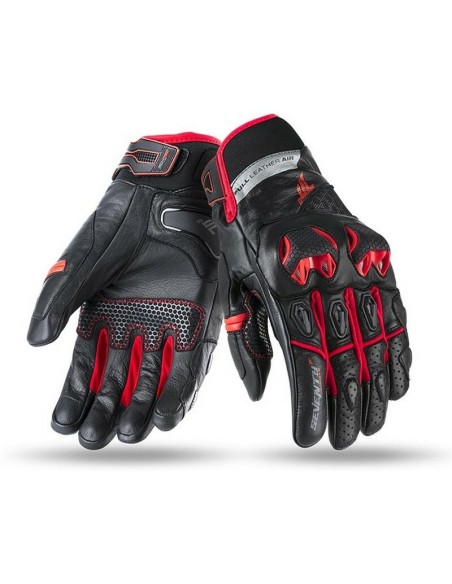 Guantes Seventy Degrees SD-N32 Negro/Rojo