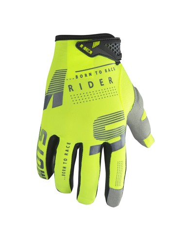 Guantes Mots Rider 5 Amarillo Fluo
