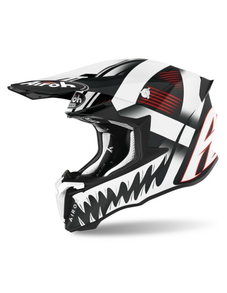 Casco Airoh Twist 2.0 Mask Blanco/Negro/-