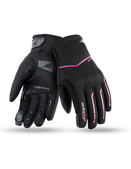 Guantes Mujer Seventy Degrees SD-C51 Negro/Rosa
