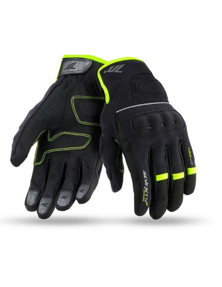Guantes Seventy Degrees SD-C54 Negro/Am.Fluor