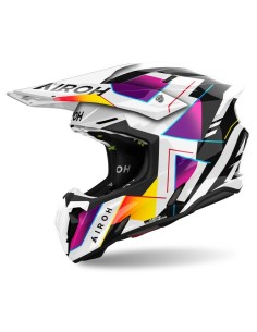 Casco Airoh Twist 3 Rainbow Gloss Multicolor