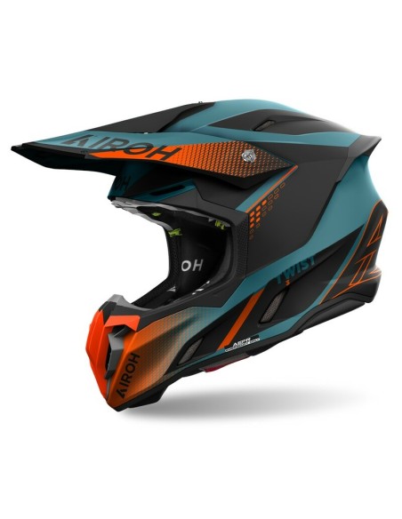 Casco Airoh Twist 3 Shard Matt Naranja