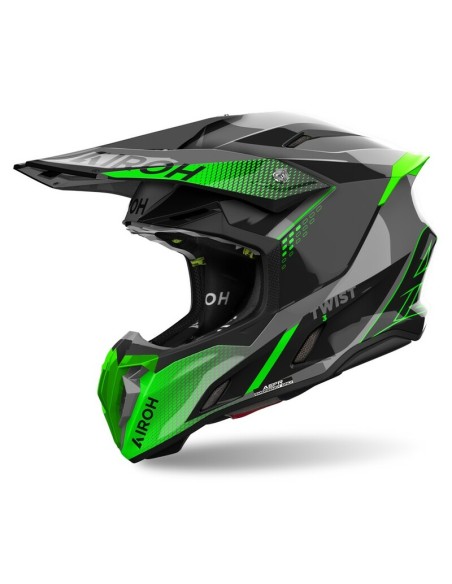 Casco Airoh Twist 3 Shard Gloss Verde