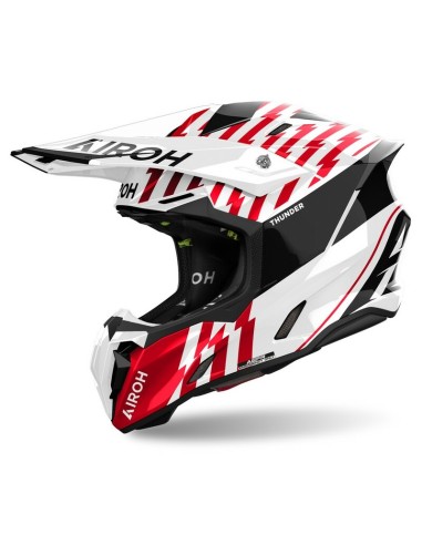 Casco Airoh Twist 3 Thunder Gloss Rojo