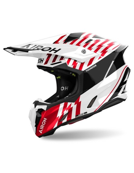 Casco Airoh Twist 3 Thunder Gloss Rojo