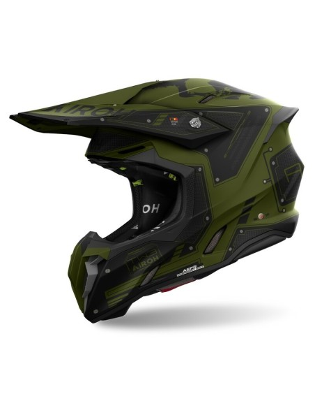 Casco Airoh Twist 3 Military Matt Verde