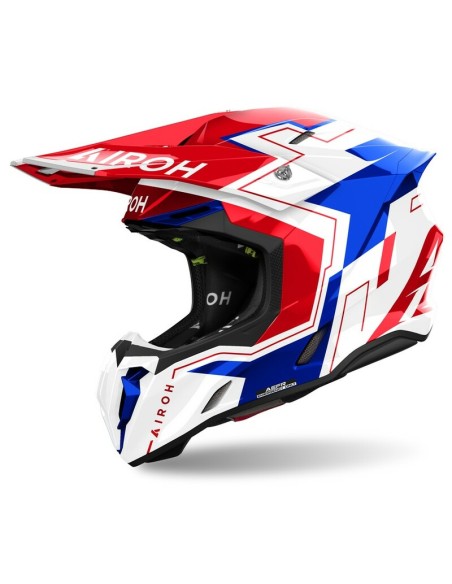 Casco Airoh Twist 3 Dizzy Azul/Rojo