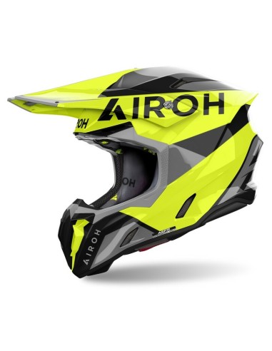 Casco Airoh Twist 3 King Gloss Amarillo