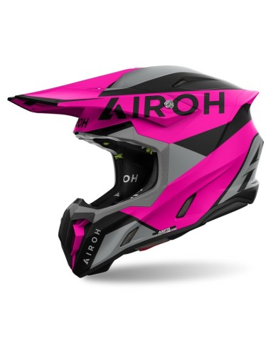 Casco Airoh Twist 3 King Matt Rosa