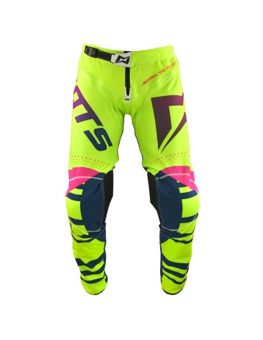 Pantalón Mots X-Rider Amarillo Fluo