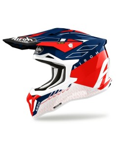 Casco Airoh Strycker Skin Rojo