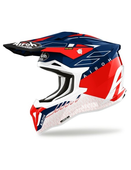 Casco Airoh Strycker Skin Rojo