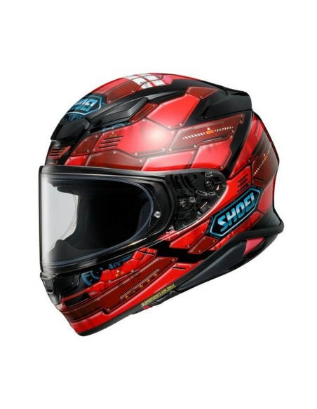 Casco Shoei NXR 2 Fortress Rojo