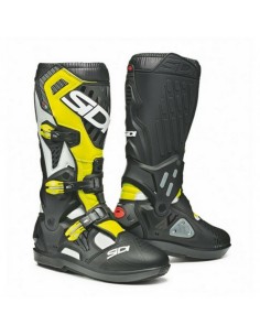 Botas Sidi Atojo SRS Blanco/Negro/Amarillo Fluor