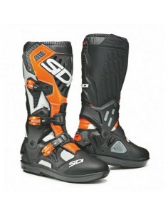Botas Sidi Atojo SRS Blanco/Negro/Naranja Fluor