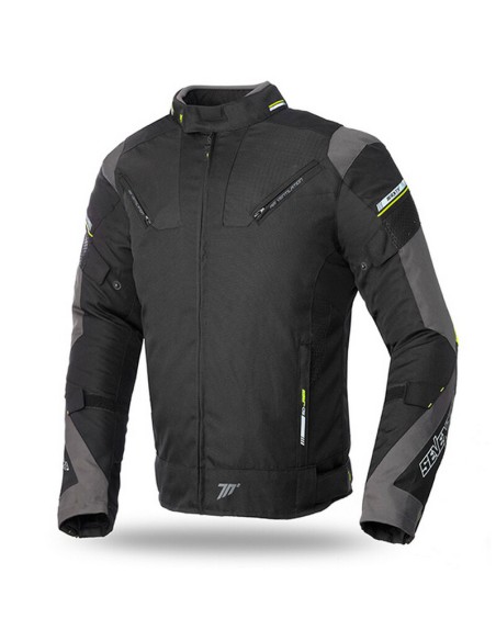Chaqueta Invierno Seventy Degrees SD-JR69 Negro/Amarillo Fluo