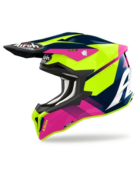 Casco Airoh Strycker Blazer Azul/Rosa/-