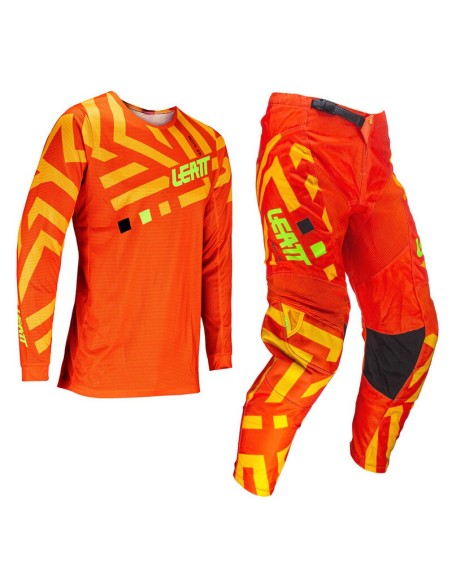 Kit Jersey y Pantalón Leatt Moto 3.5 Amarillo