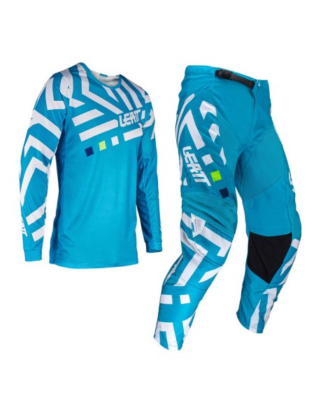 Kit Jersey y Pantalón Leatt Moto 3.5 Azul
