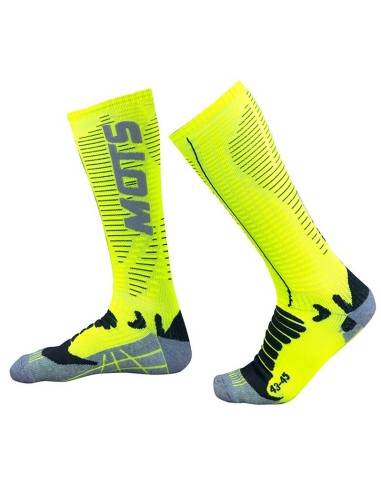 Calcetines Mots Amarillo Fluo