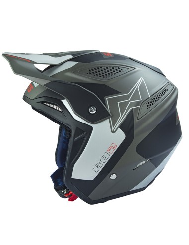 Casco Trial Mots Go2 Negro